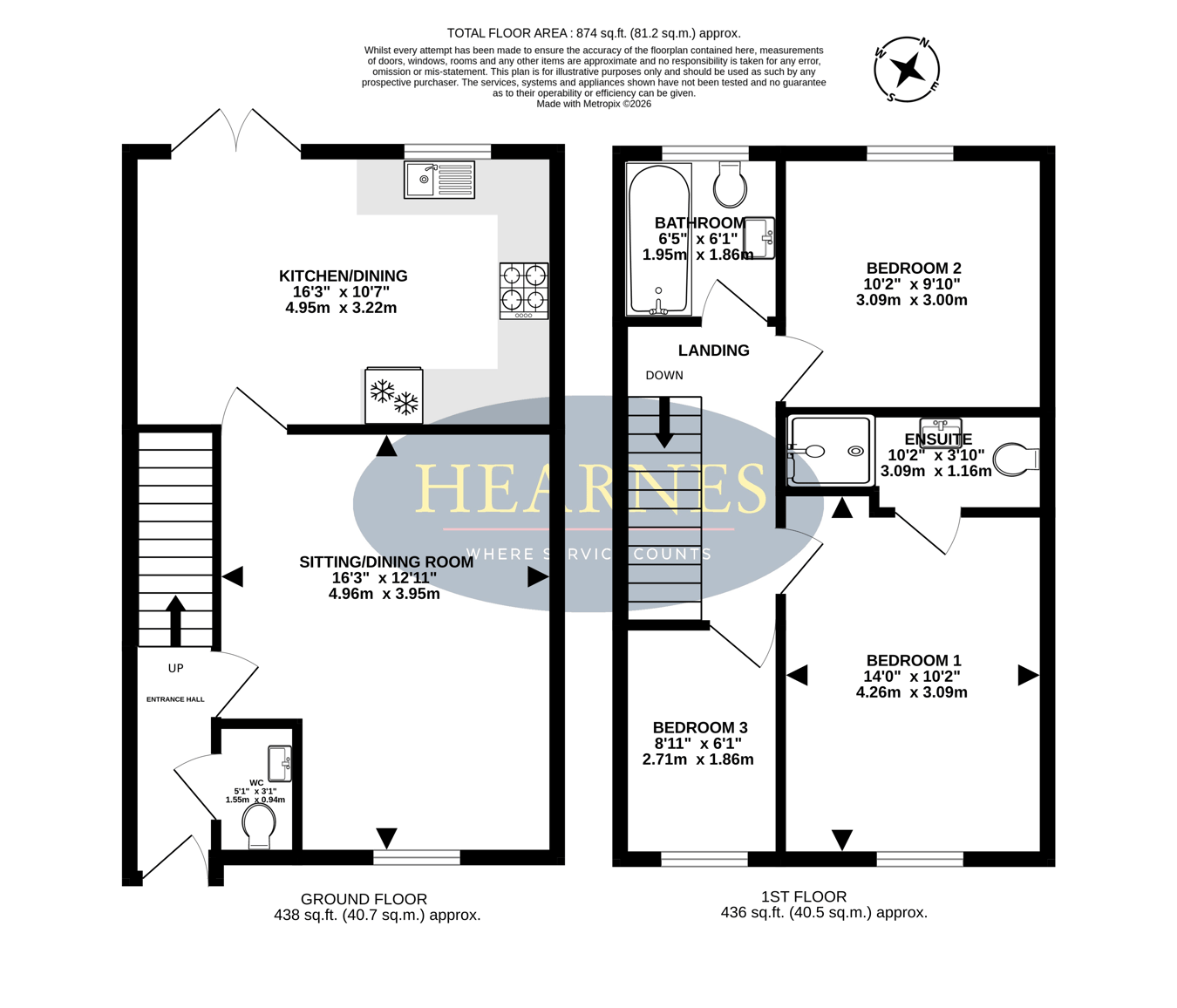 40, Samson Road, Poole floorplan