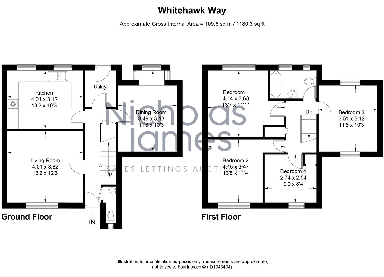 Whitehawk Way, Brighton floorplan