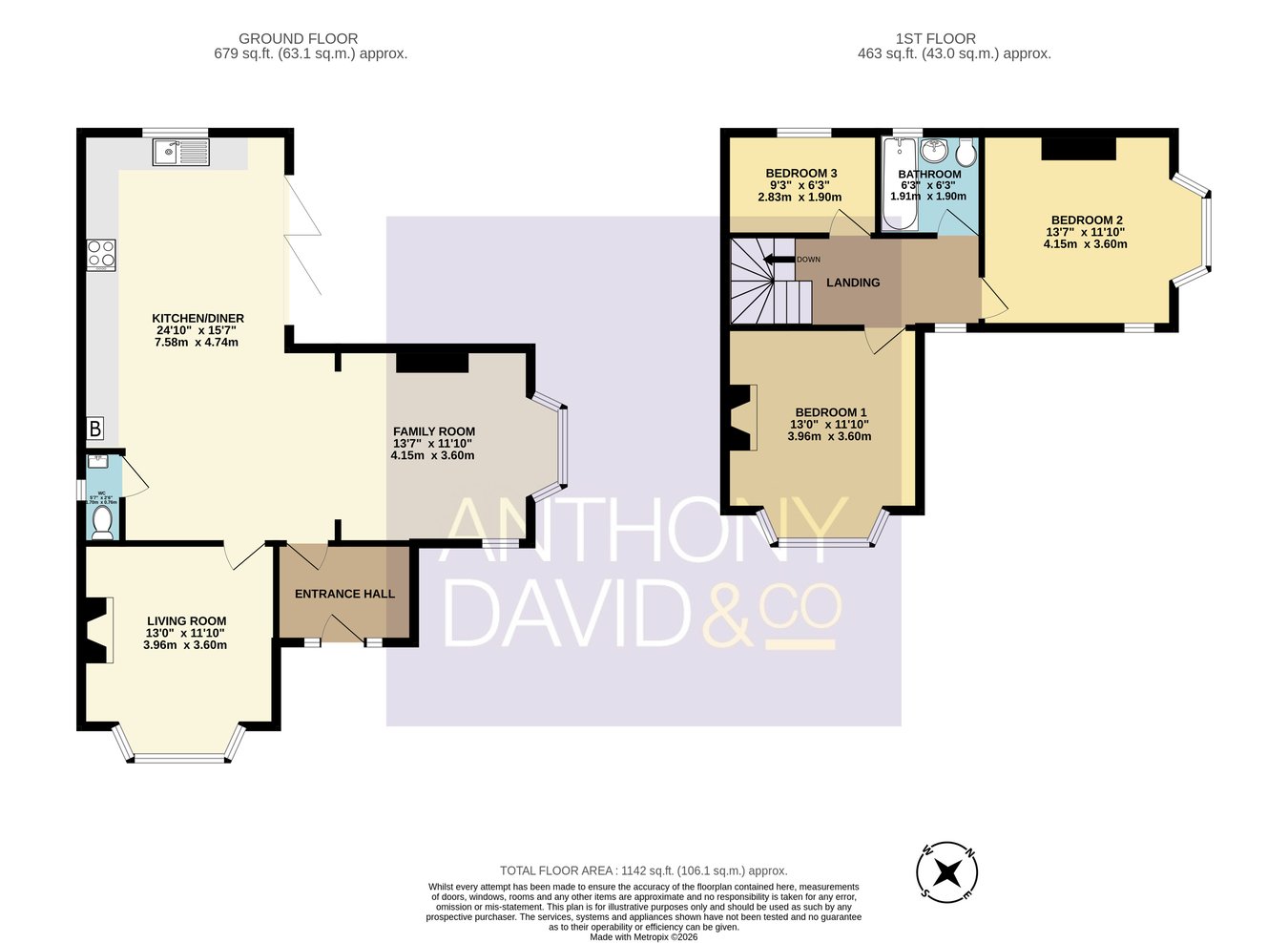 90, Ringwood Road, Poole floorplan