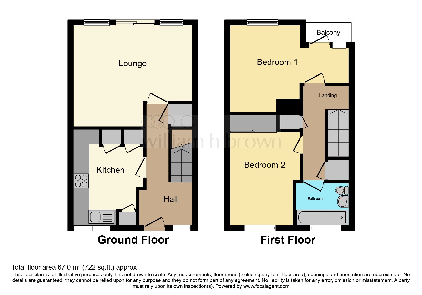51, Macers Court, Broxbourne floorplan