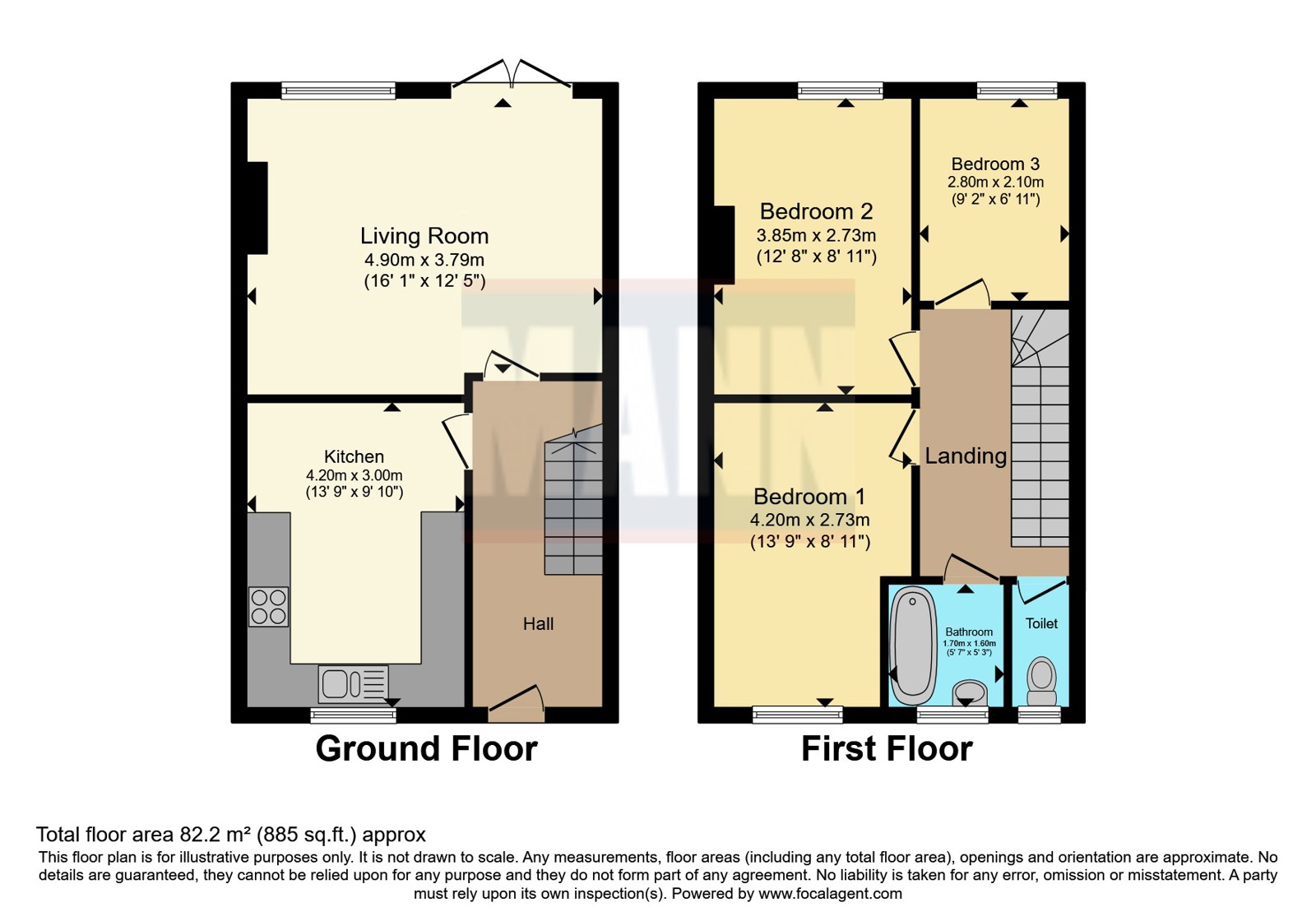 56, Kingsman Street, London floorplan