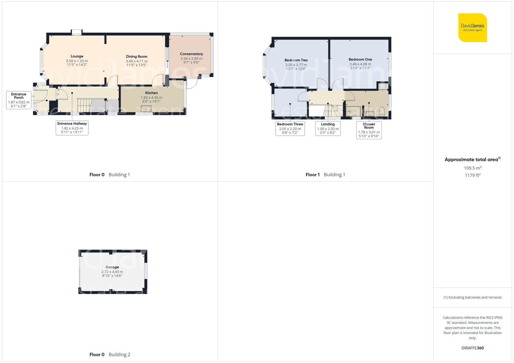 2 Salcombe Circus, Nottingham floorplan