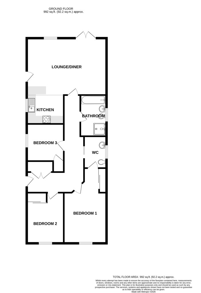 37, Allison Gardens, Blackridge floorplan
