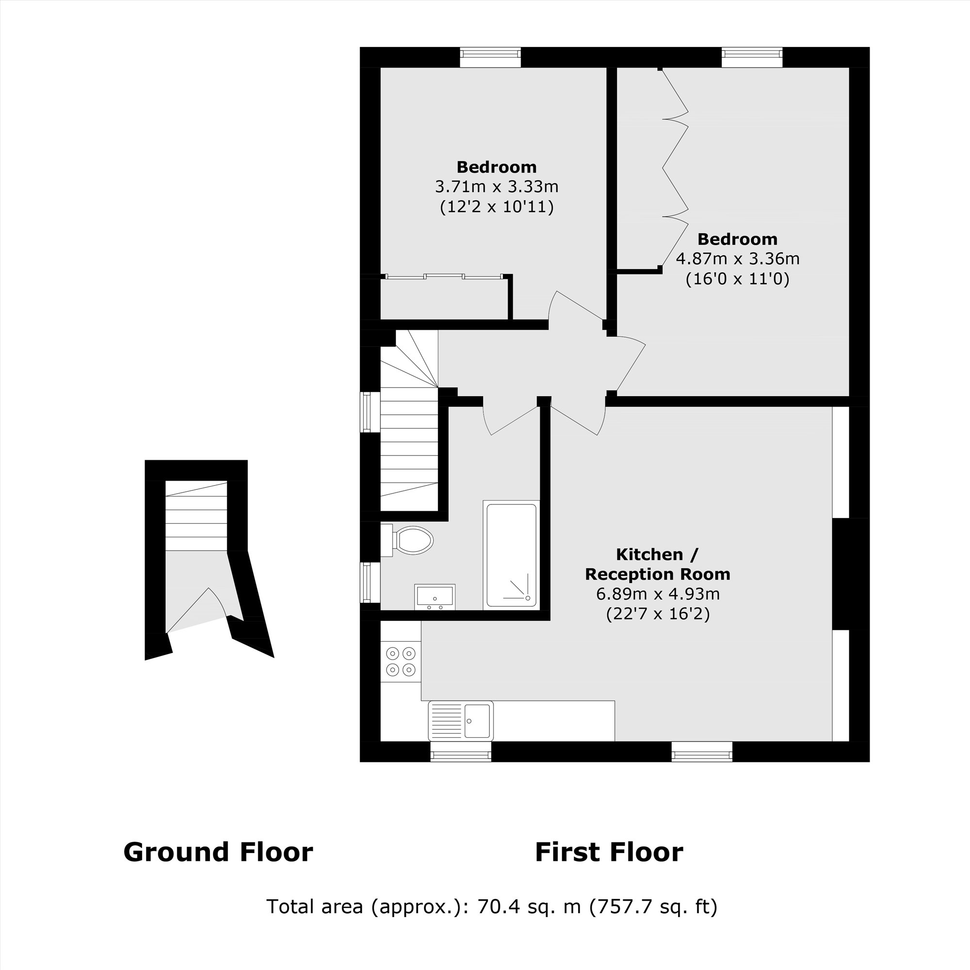 8A, The Grove, Isleworth floorplan