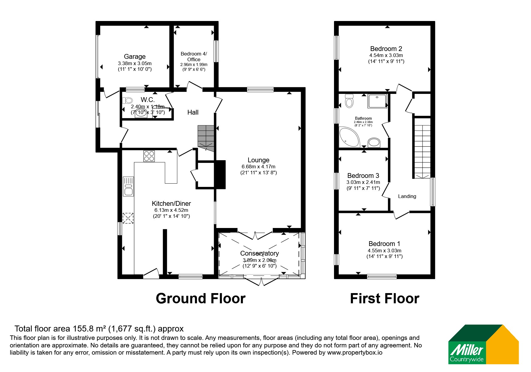 82, Menear Road, Cornwall floorplan