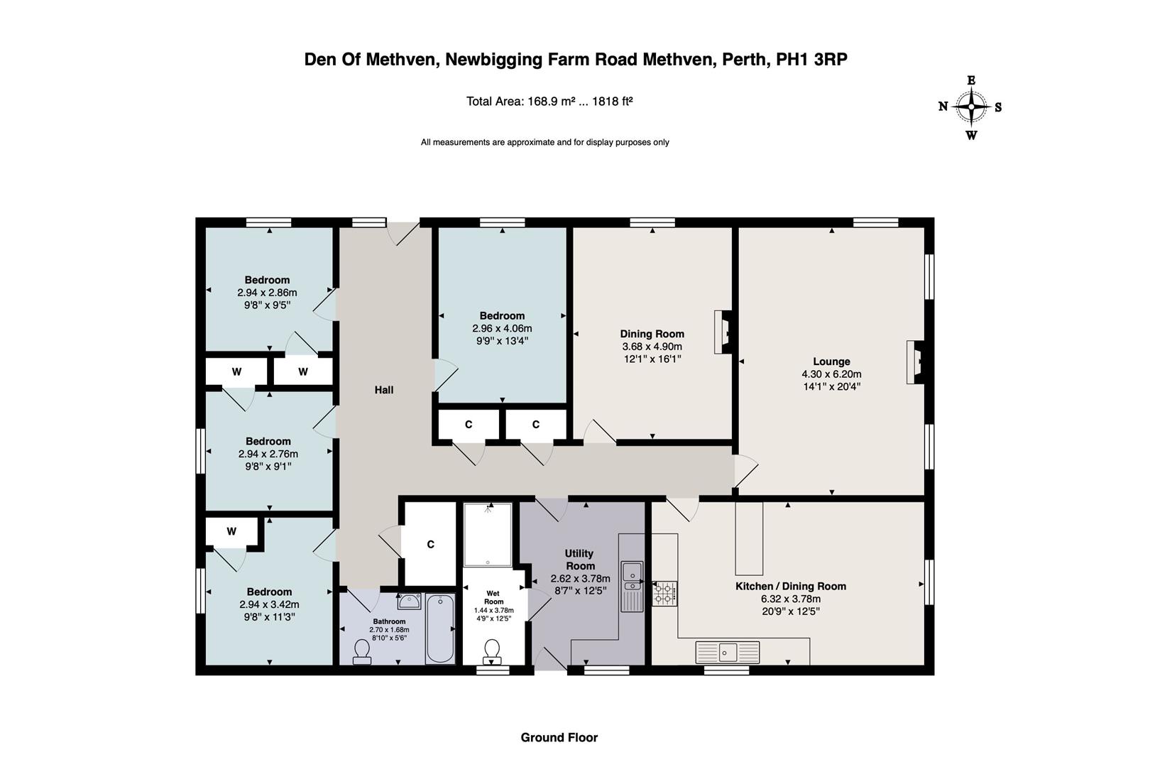 Den Of Methven, Newbigging Farm Road, Perth floorplan