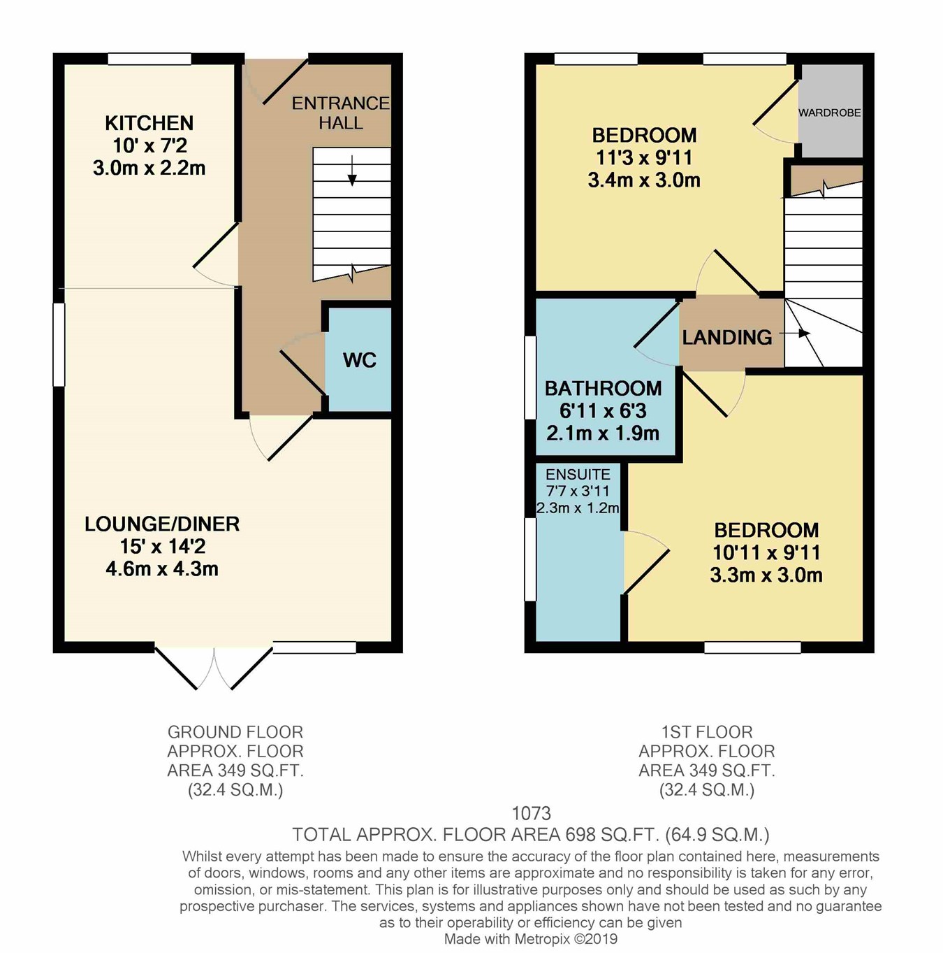 2 Bedrooms Detached house for sale in Bunting Street, Newhall, Harlow CM17