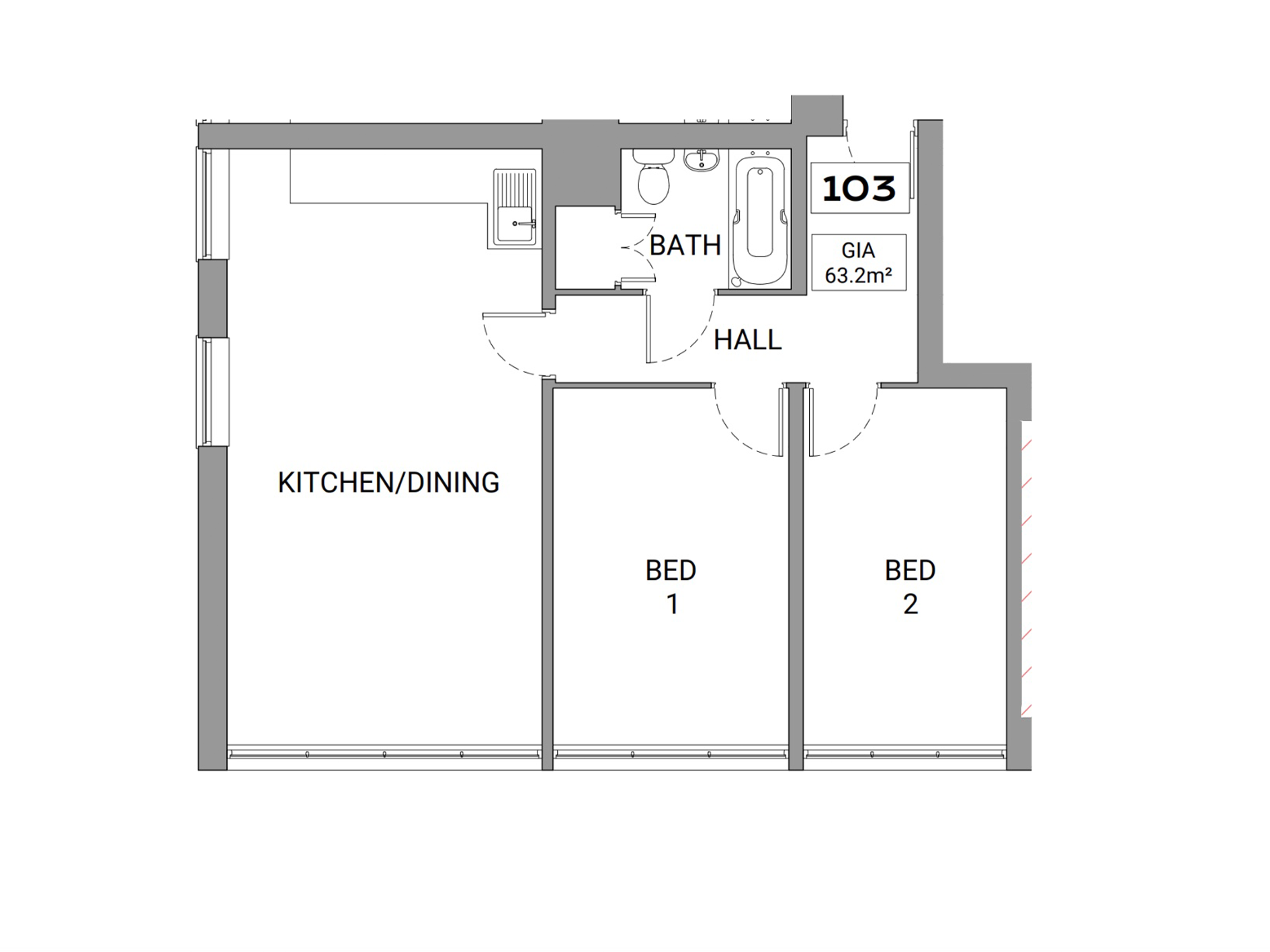 270, Oldham Road, Manchester floorplan