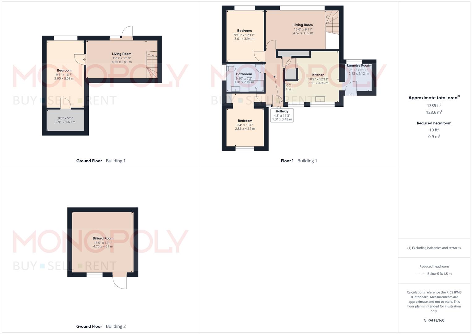 Newholme, Bethania Road, Acrefair floorplan