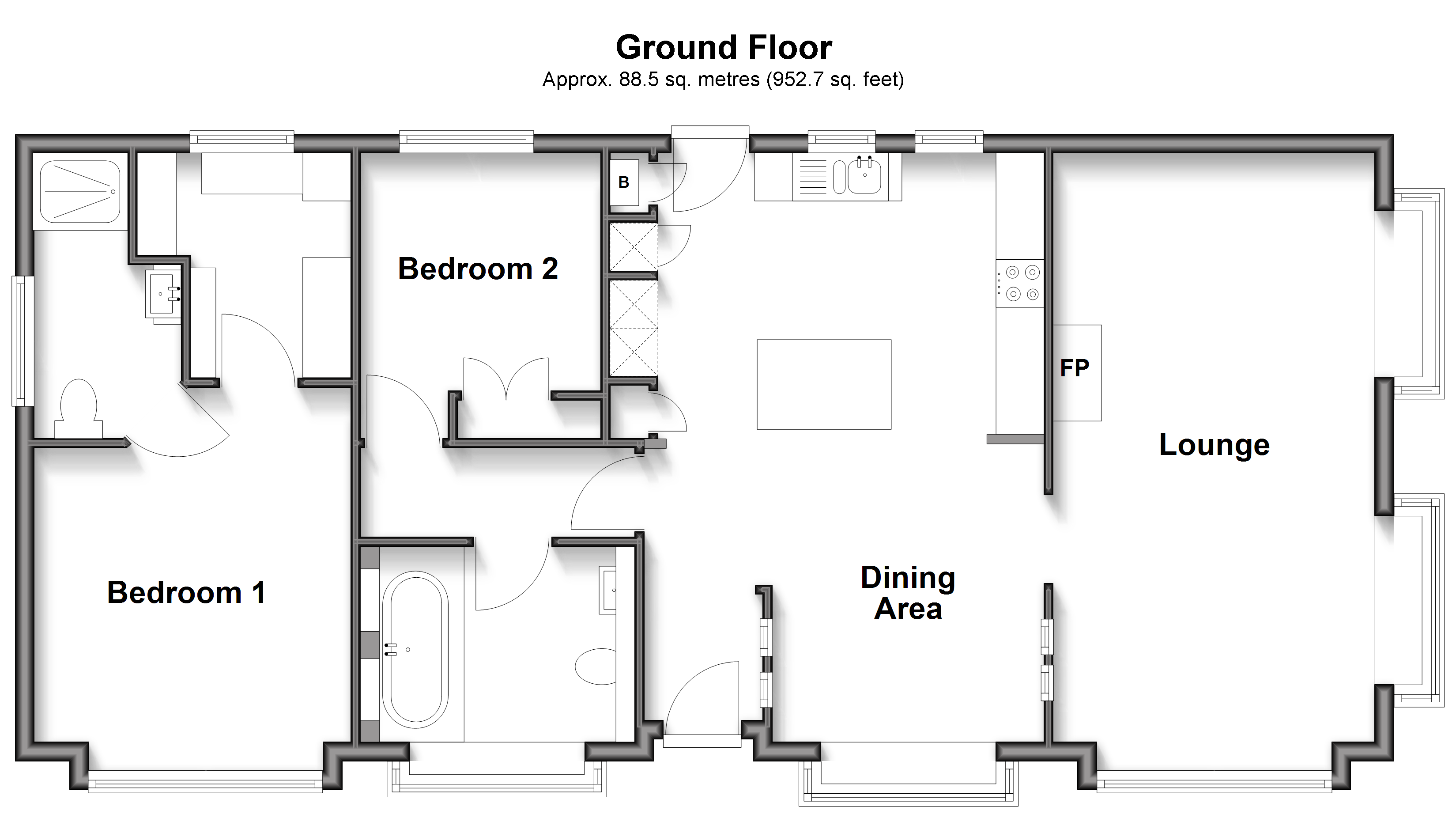 Newbridge Park, Maidstone Road, Tonbridge floorplan