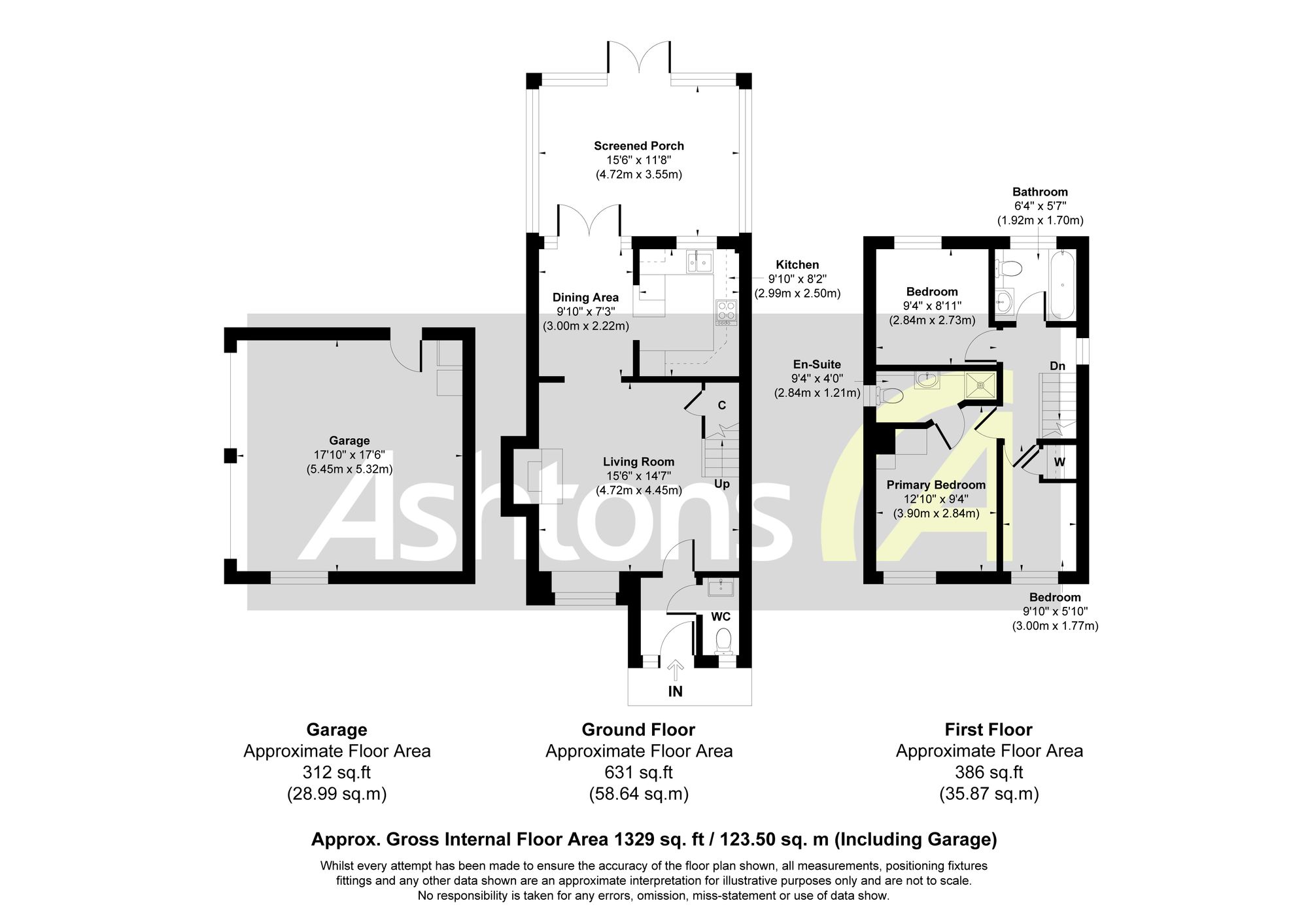 39 Foxley Heath, Widnes floorplan