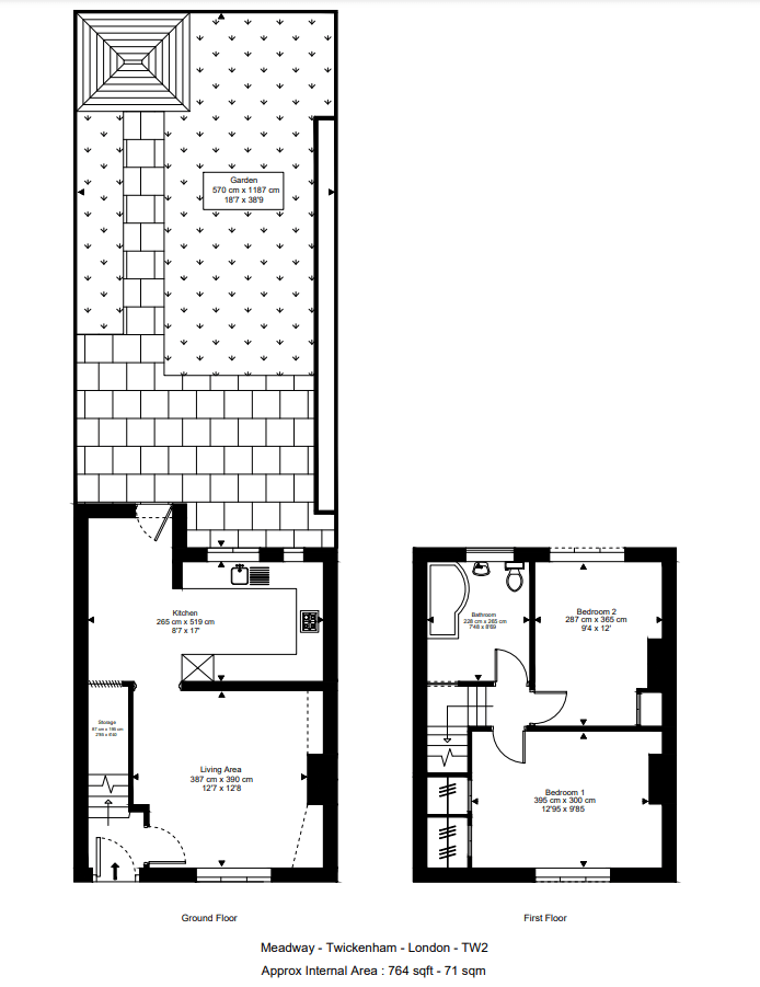 8, Meadway, Twickenham, London floorplan