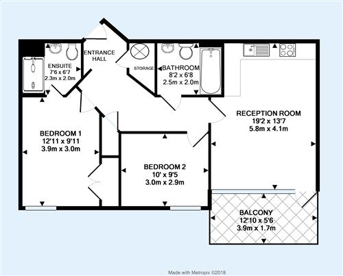 2 Bedrooms Flat to rent in Chapter Walk, Redland, Bristol BS6