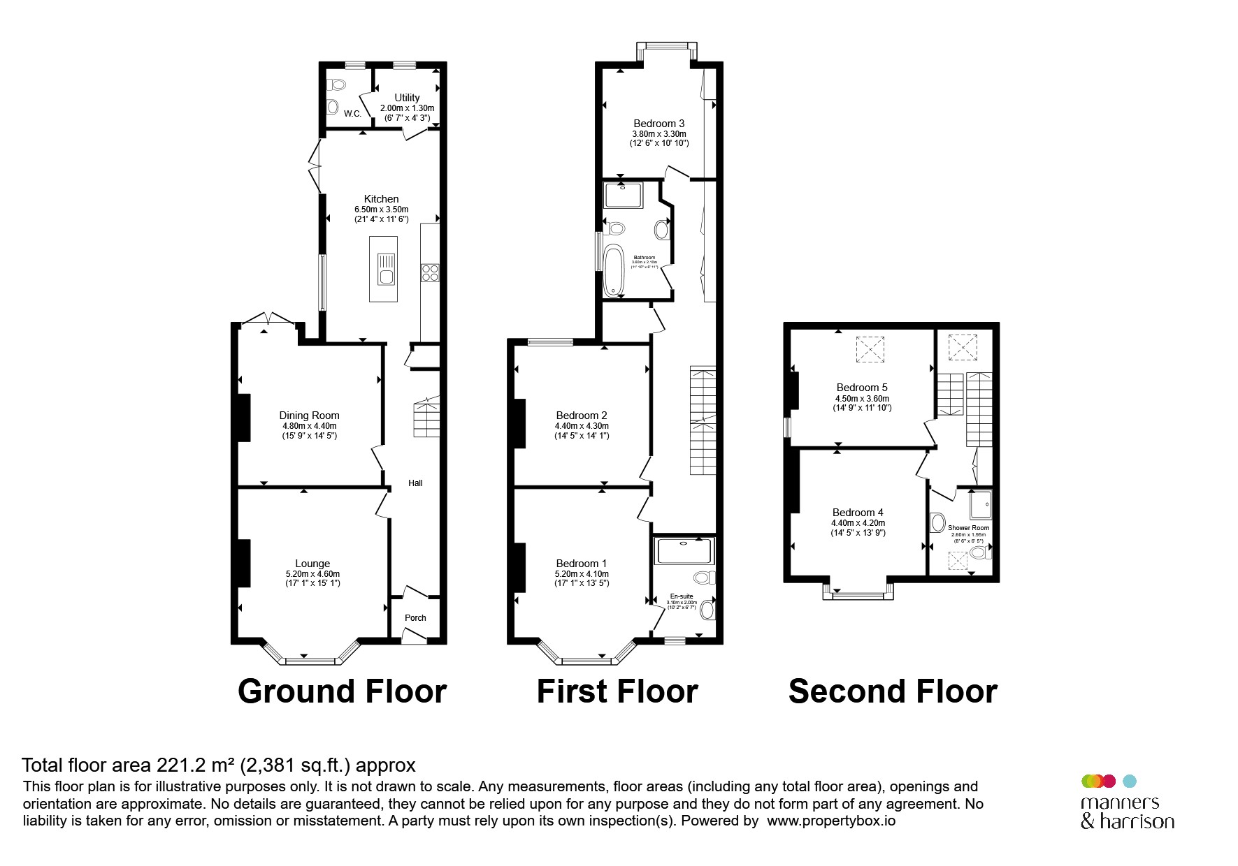 85, Hutton Avenue, Hartlepool floorplan