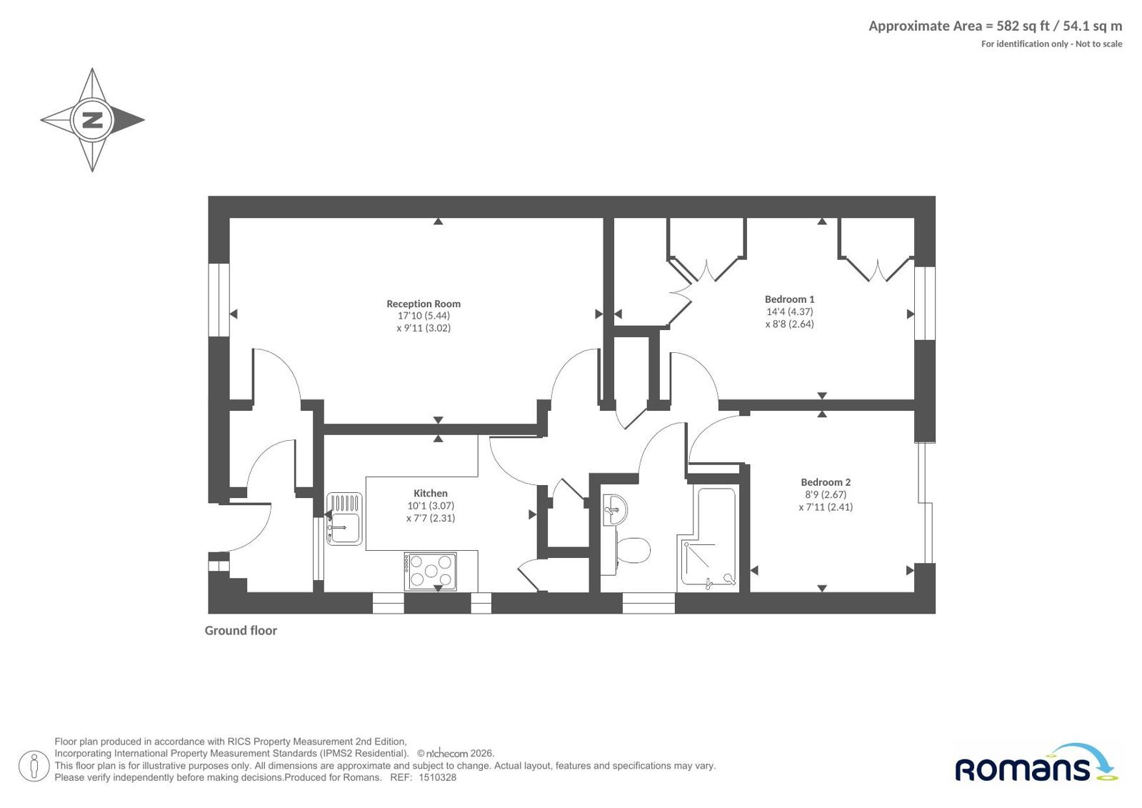 9, Cobb Close, Slough floorplan