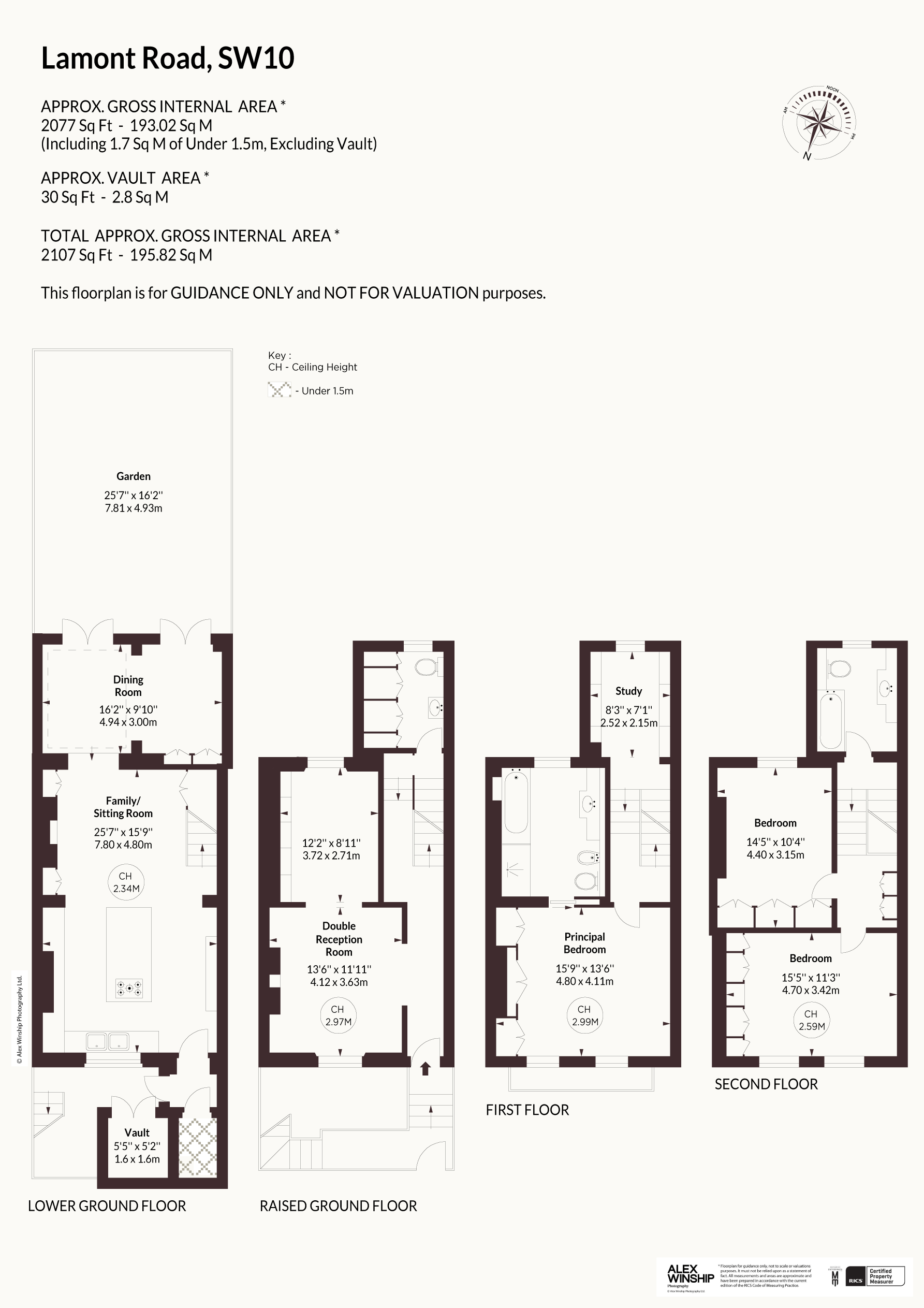 15, Lamont Road, London floorplan