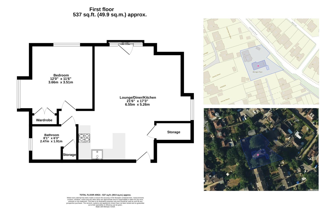 6, Bellaggio Place, East Grinstead floorplan