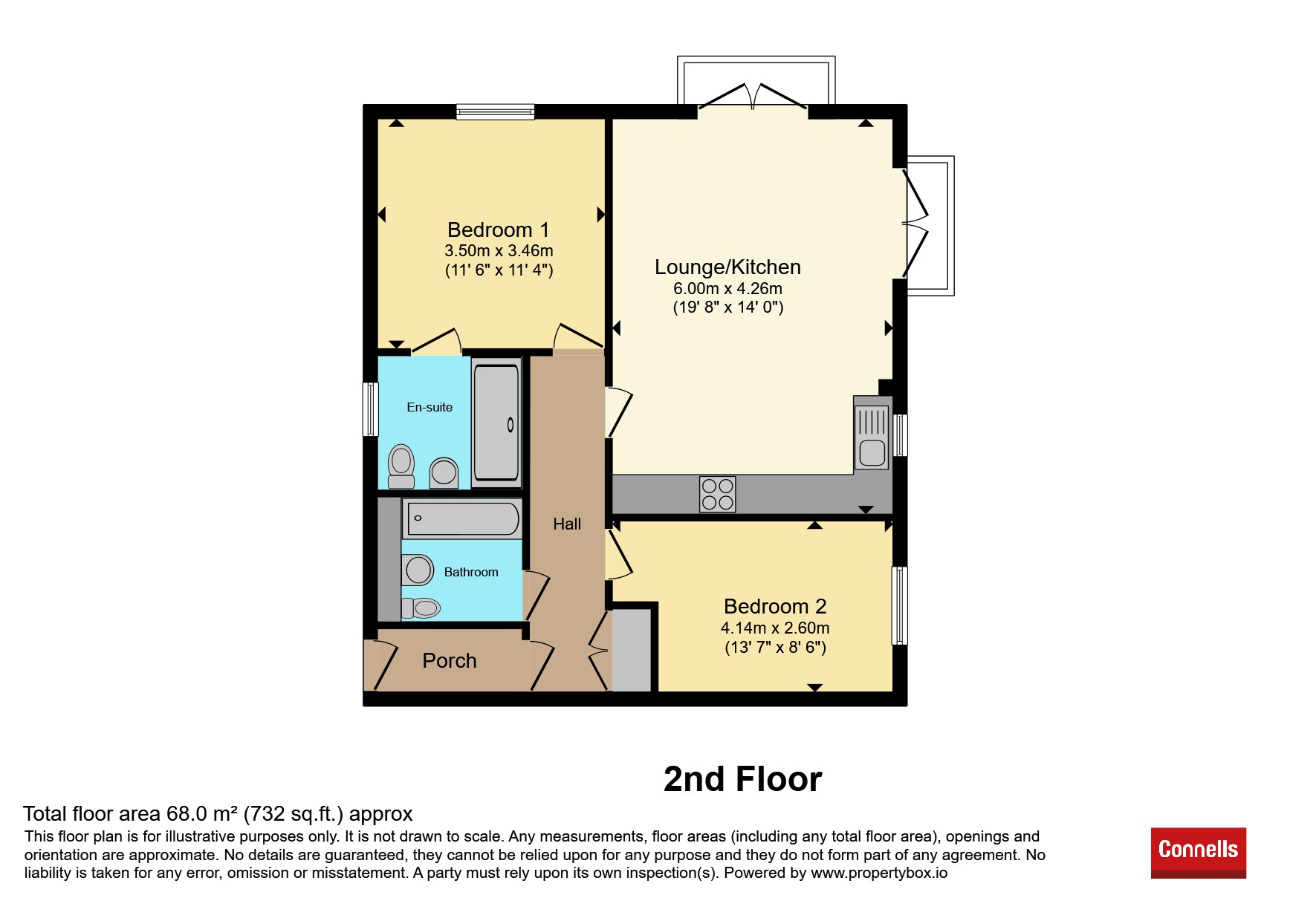Flat 9, 21, Galapagos Grove, Milton Keynes floorplan