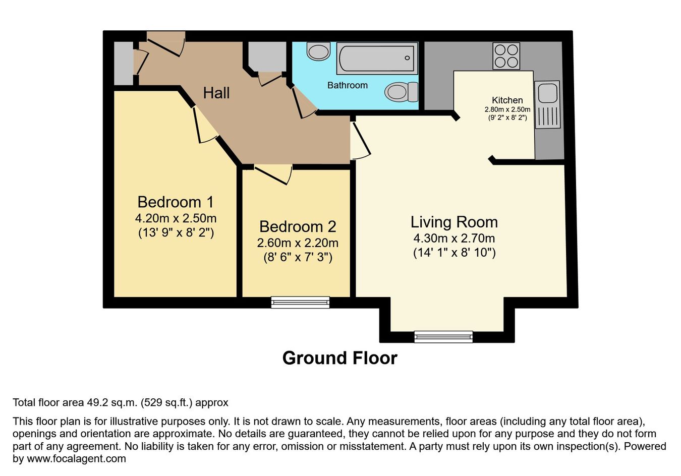 17, New Forest Way, Leeds floorplan
