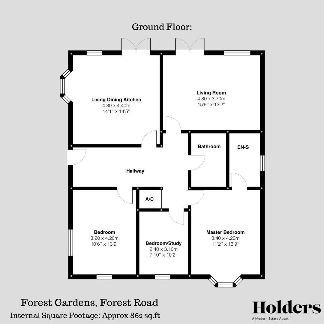 Plot 3 Forest Gardens, Forest Road, Coalville floorplan