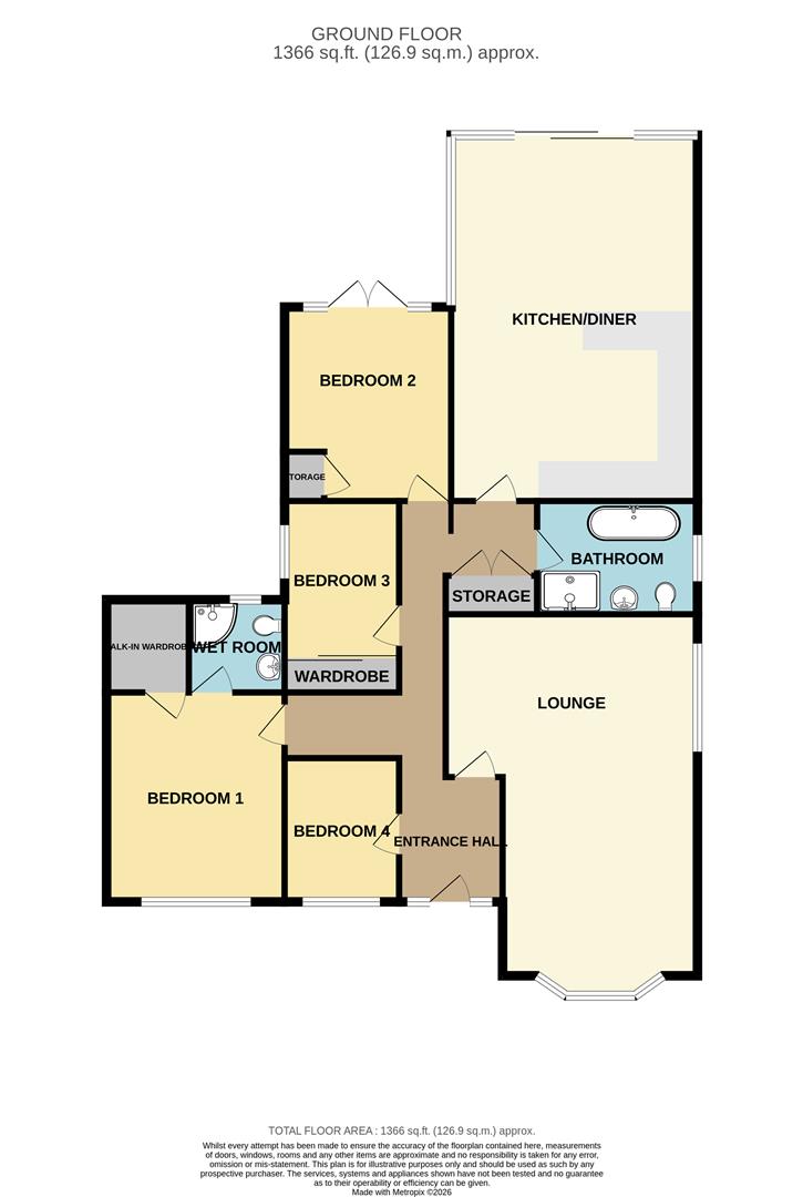130, Runwell Road, Wickford floorplan