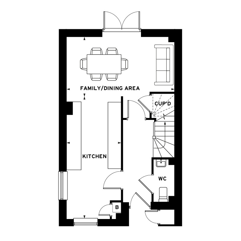 457, North Square, Harlow floorplan