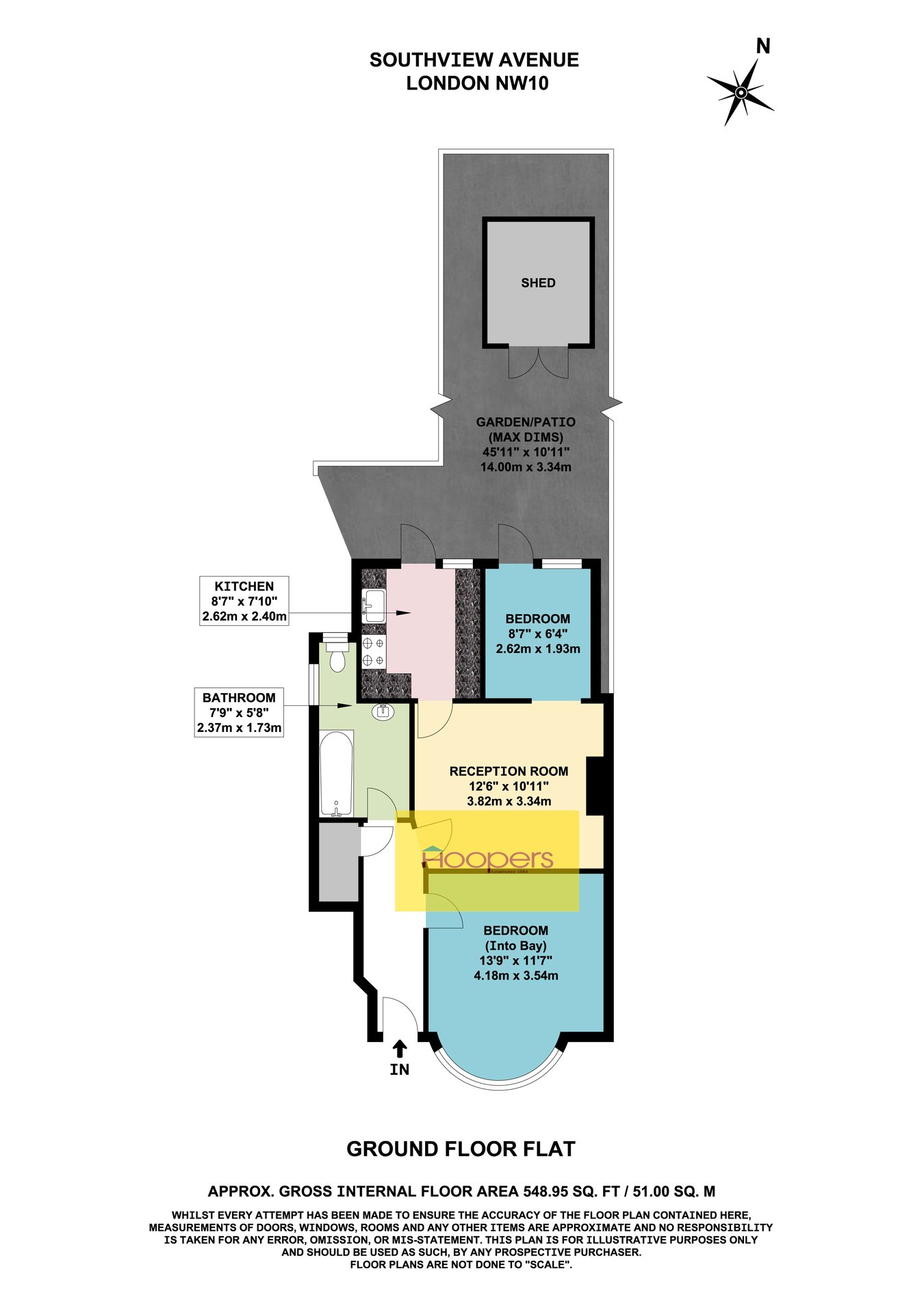 53, Southview Avenue, London floorplan