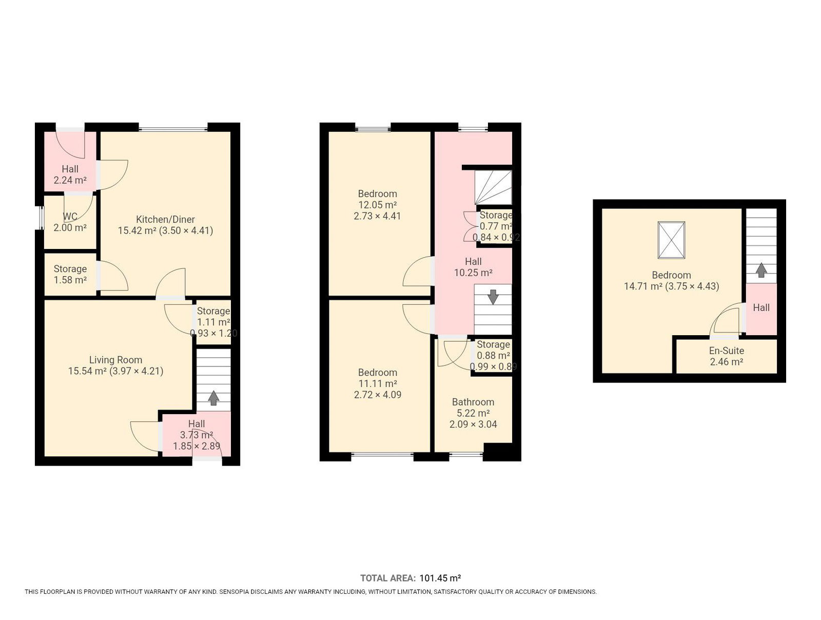 61, Pearson Crescent, Barnsley floorplan