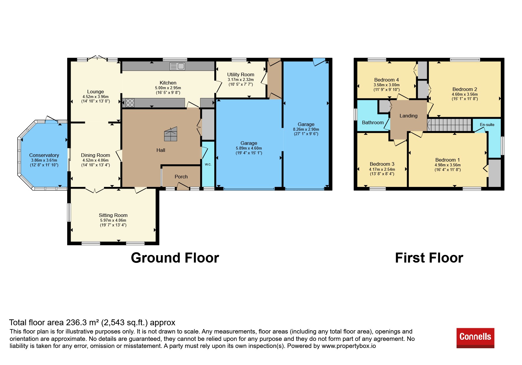 1, Donovan Court, Northampton floorplan