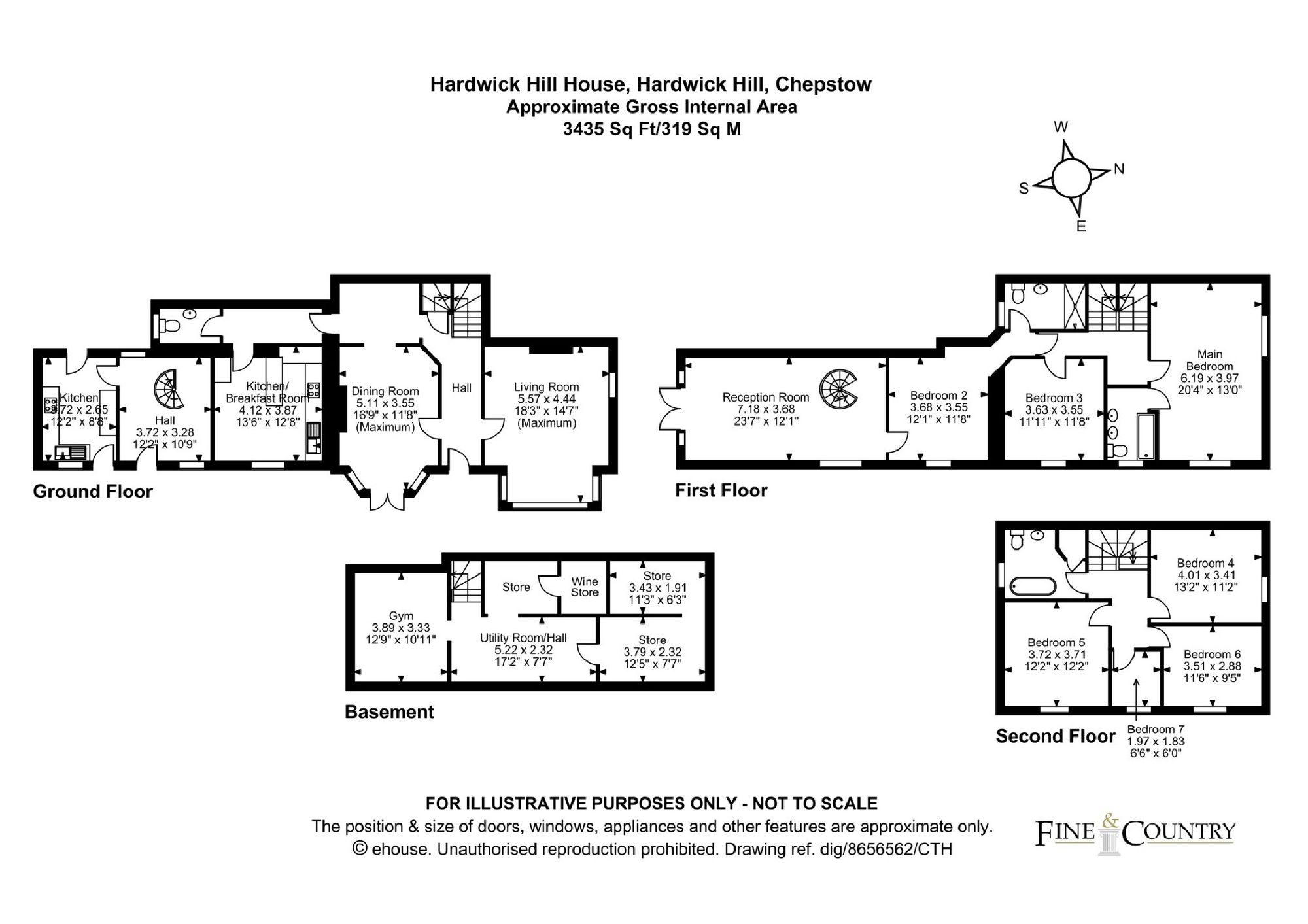 Hardwick Hill House Hardwick Hill, Chepstow floorplan