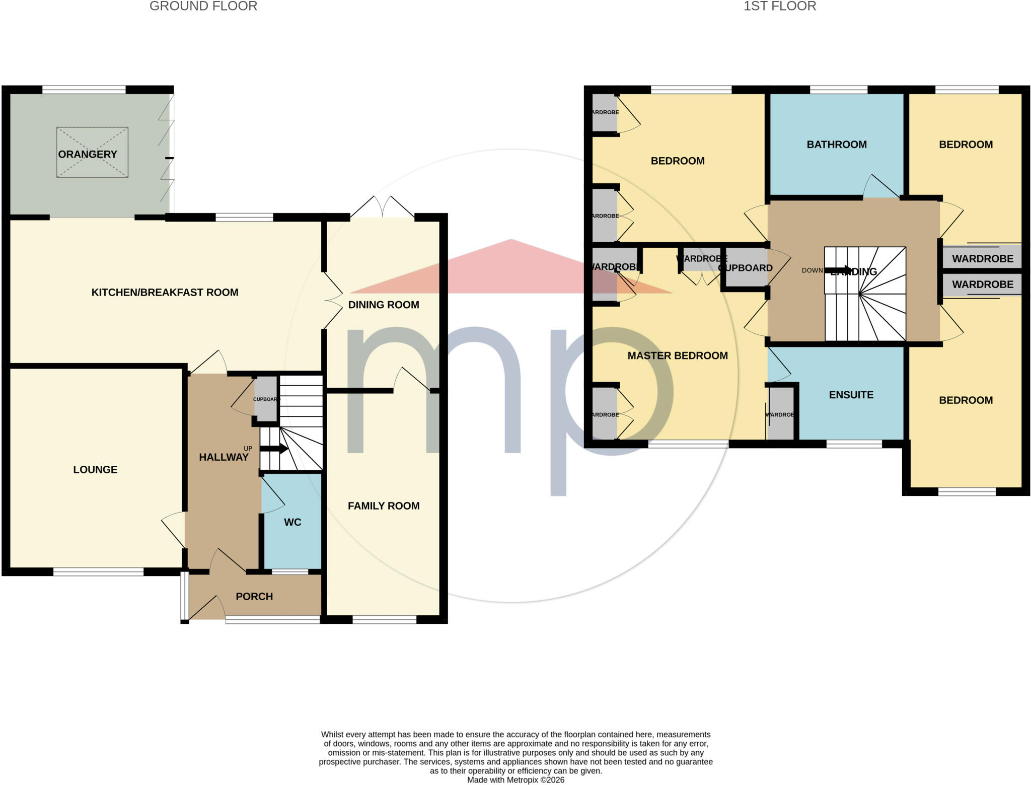 14, Troutsdale Close, Yarm floorplan