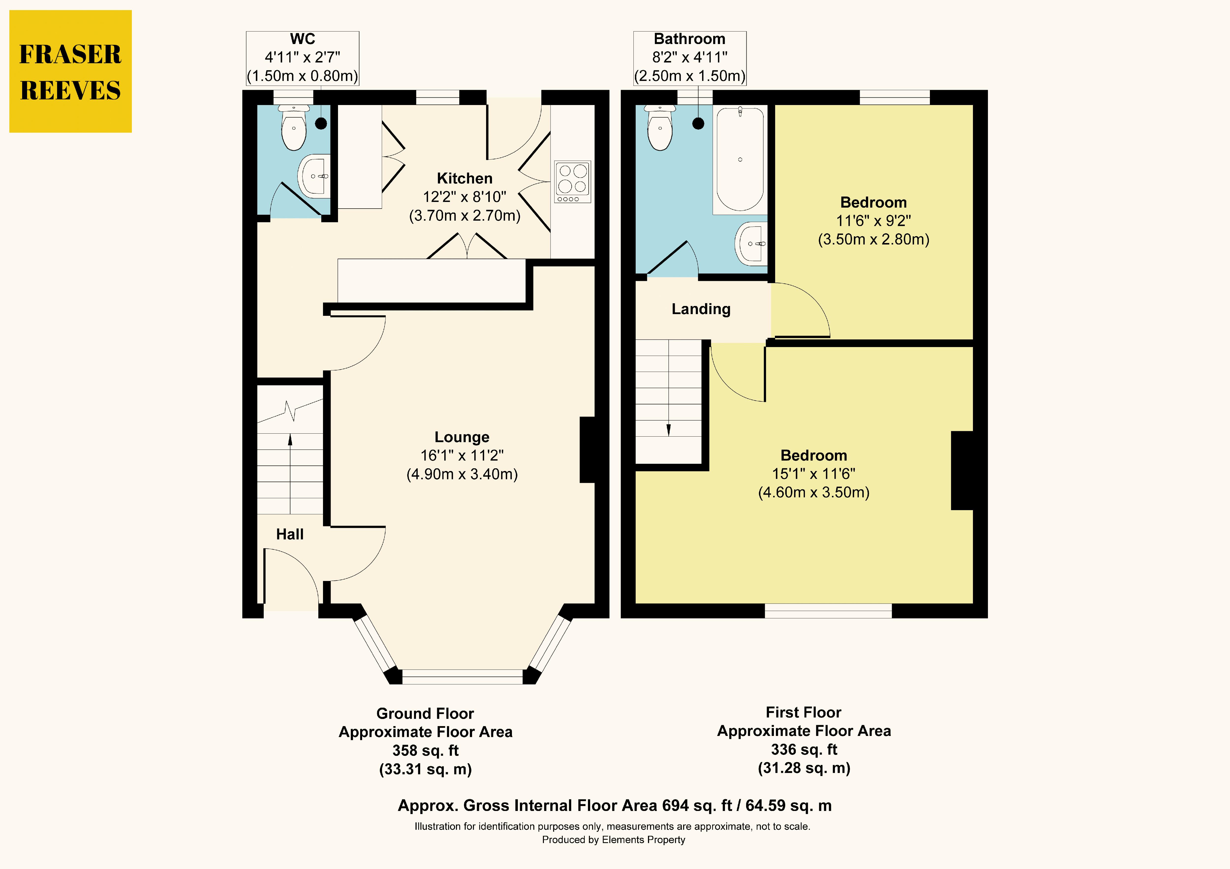 18, Vista Avenue, Newton-Le-Willows floorplan