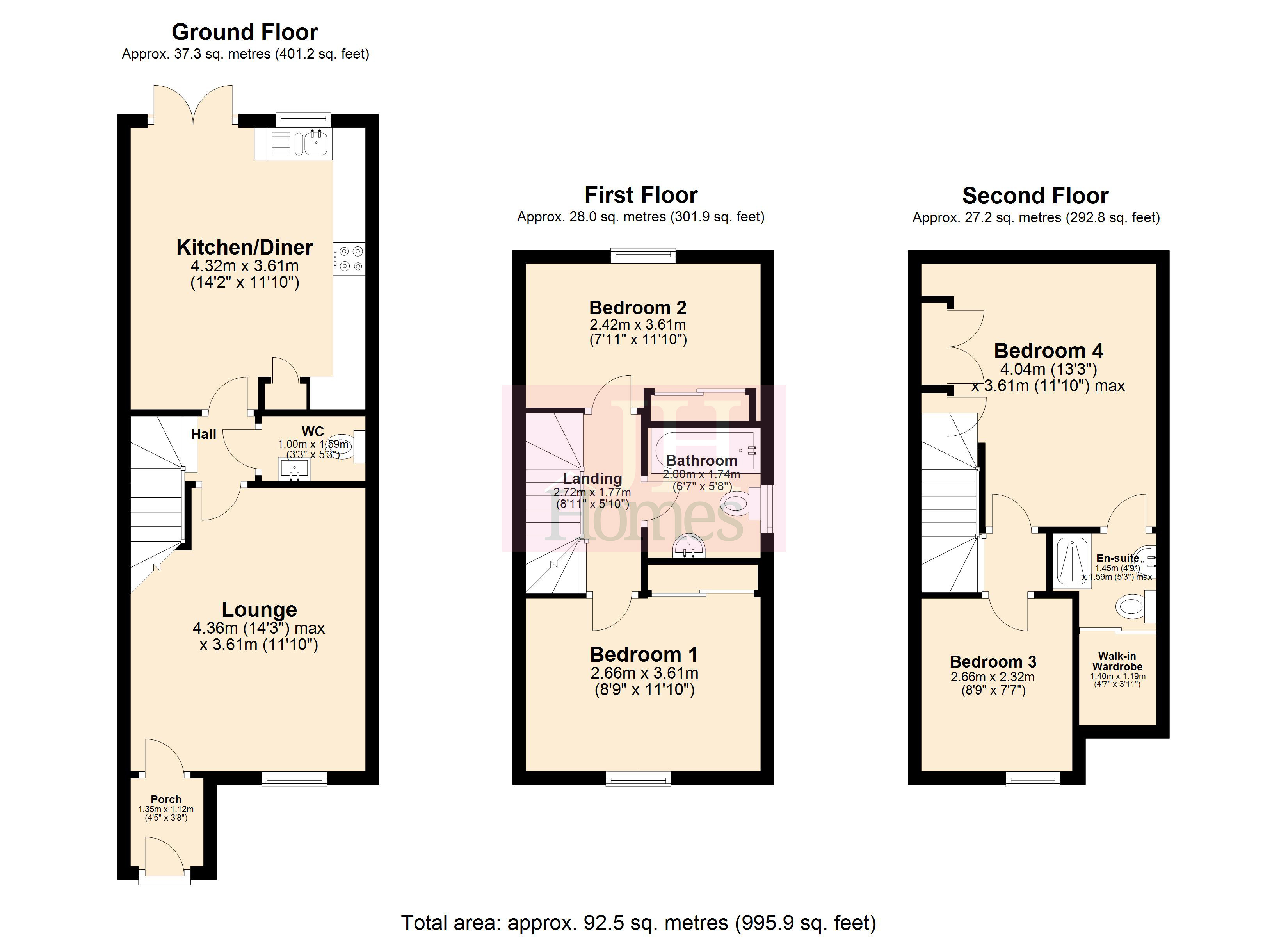 Pennington Close, BarrowInFurness, Cumbria LA13, 4 bedroom semi