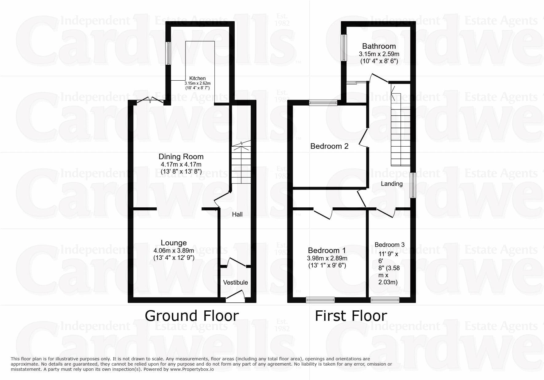 Nelson Street, Bury floorplan