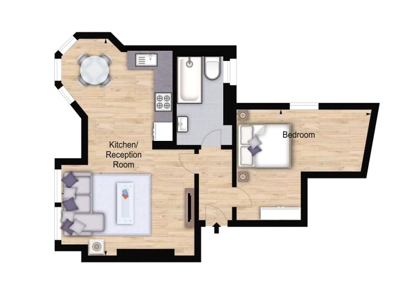 1 Bedrooms Flat to rent in Hamlet Gardens, 290 King Street, Ravenscourt Park, London W6