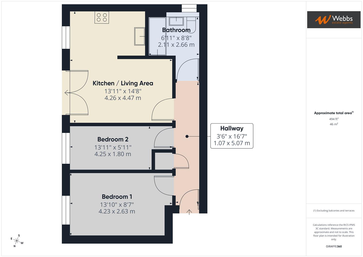 71, Eaton Drive, Rugeley floorplan
