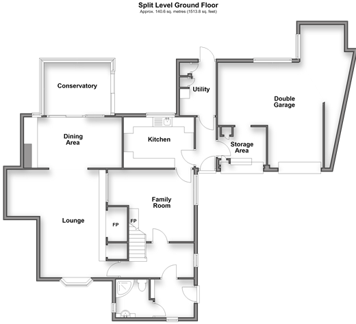 Brenchley Road Horsmonden, Tonbridge floorplan