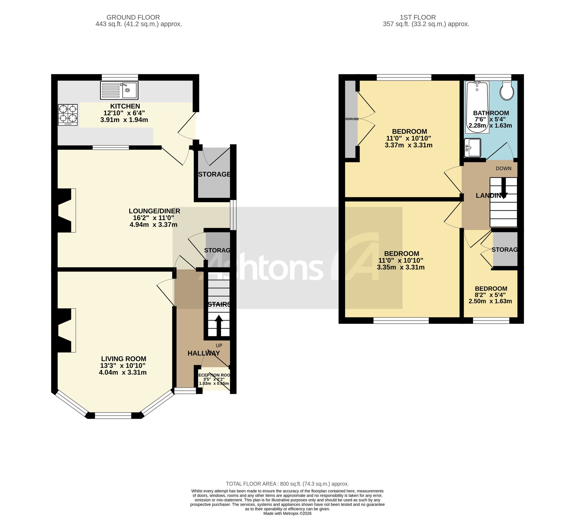 40 Charles Street, Warrington floorplan