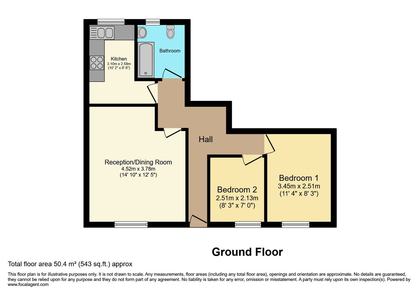 111, Willow Tree Lane, Hayes floorplan