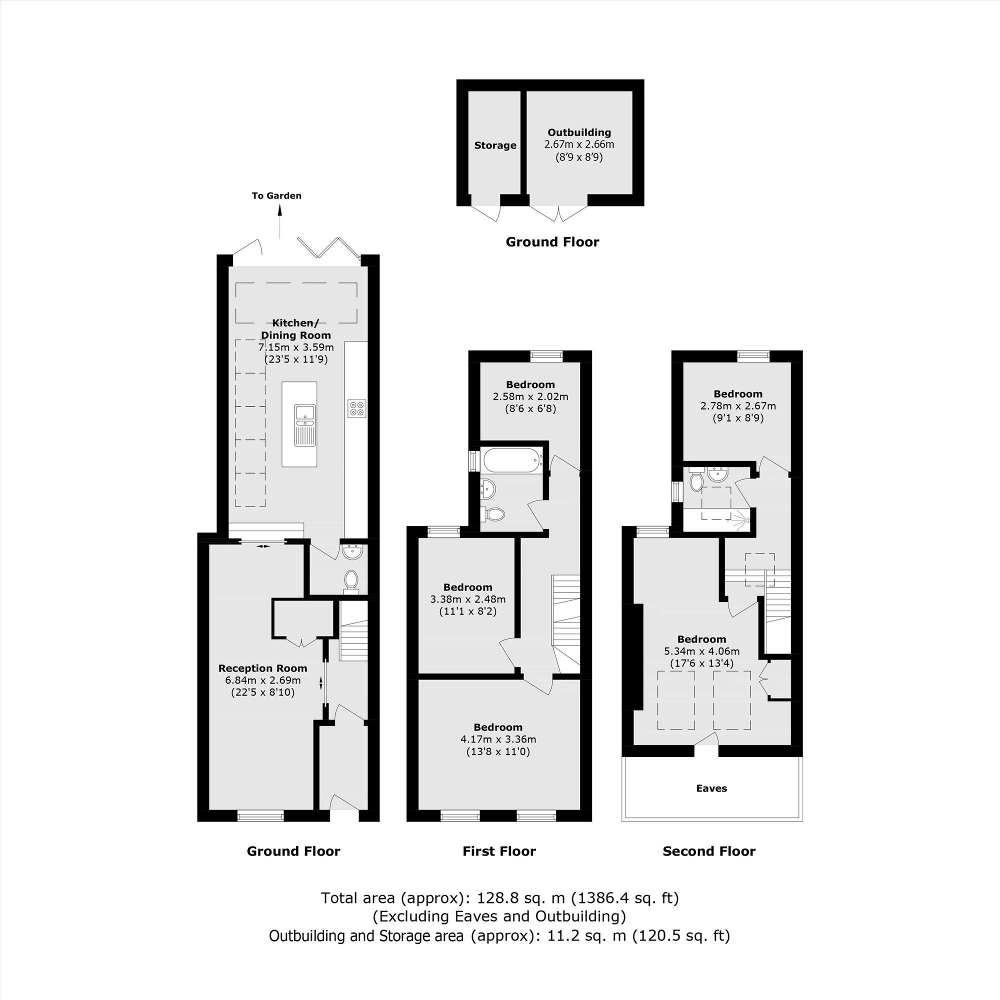 24, Petergate, London floorplan