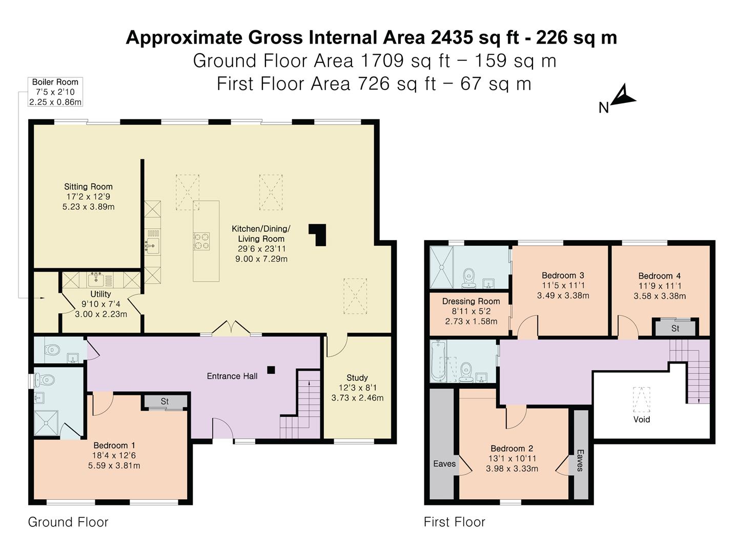 33, Robert Avenue, St. Albans floorplan