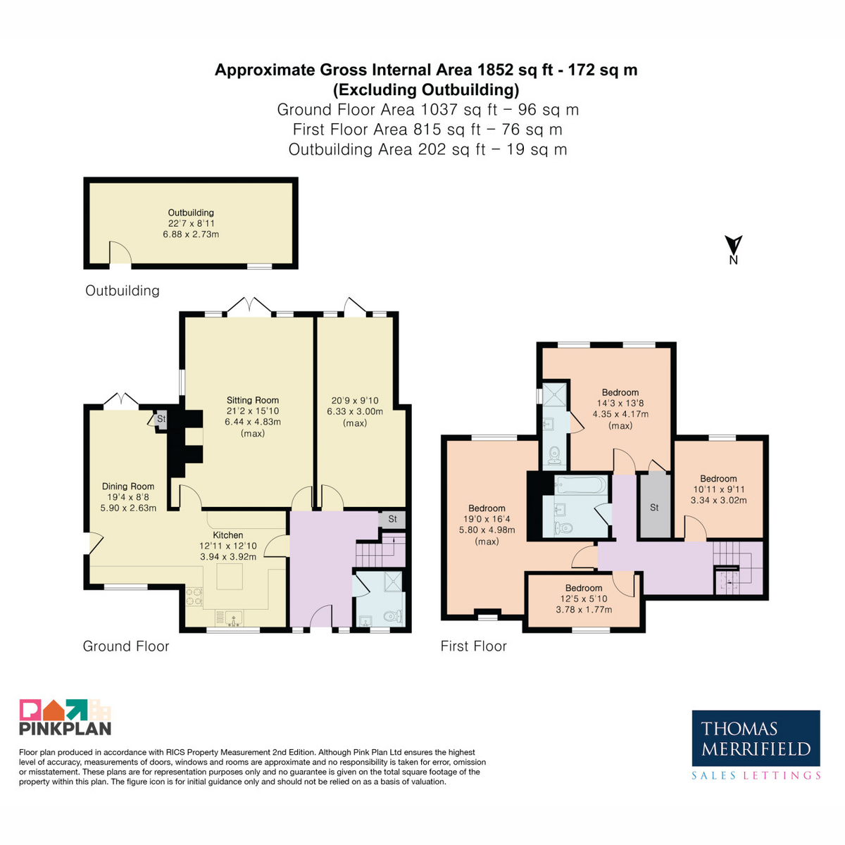 2, Windsor Crescent, East Hagbourne floorplan