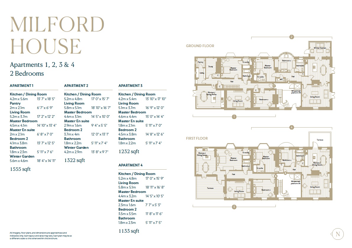 2 Milford House, Milford Hill, Salisbury SP1, 2 bedroom property for