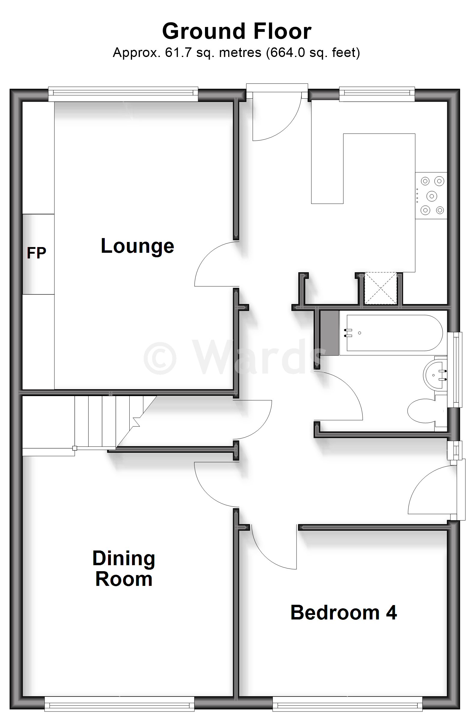 74, Cedar Road, Canterbury floorplan