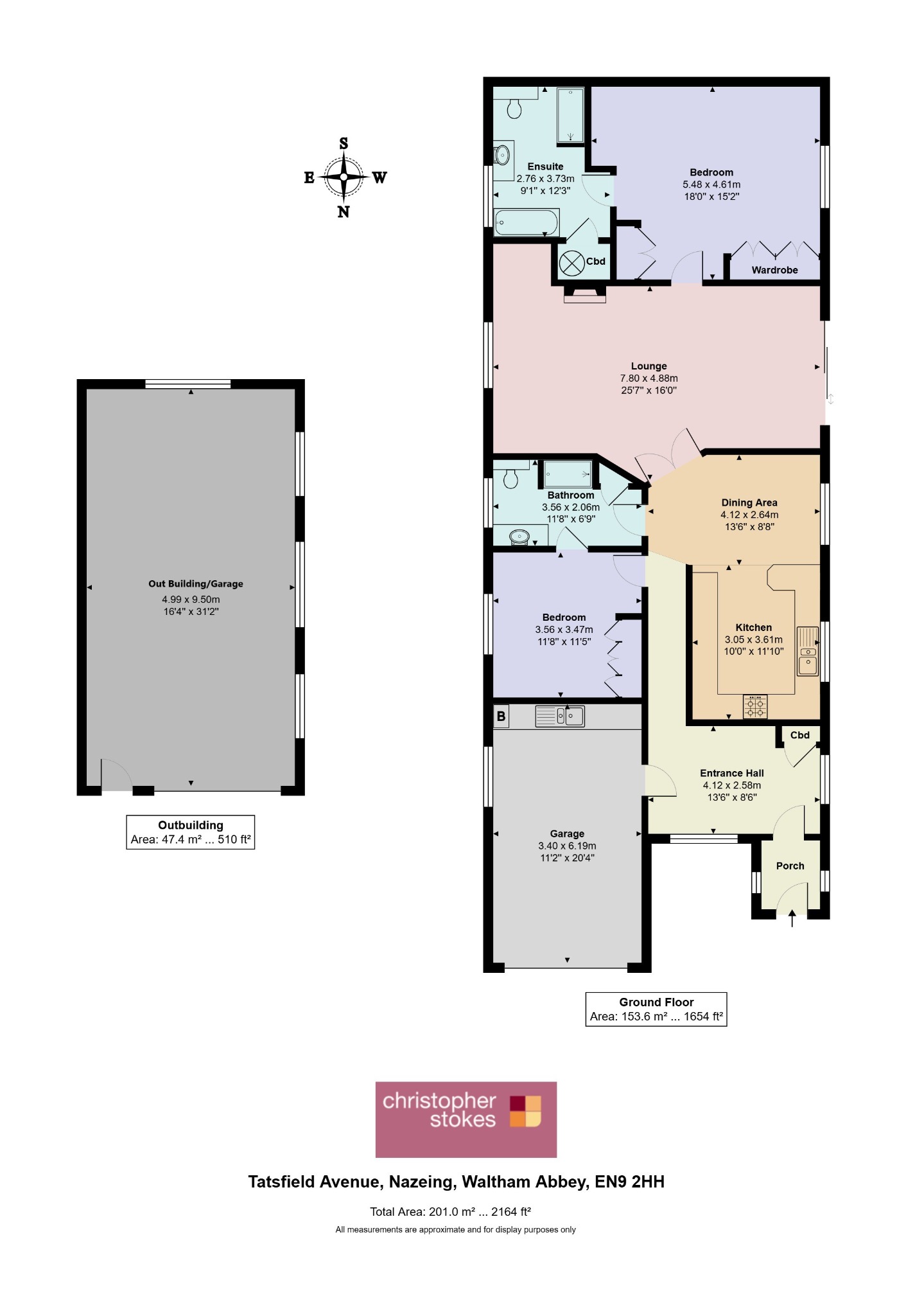 The Barn, 21 Tatsfield Avenue, Waltham Abbey floorplan