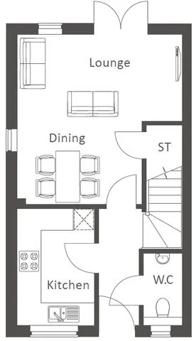 13, Danny Lee Walk, Burghill floorplan