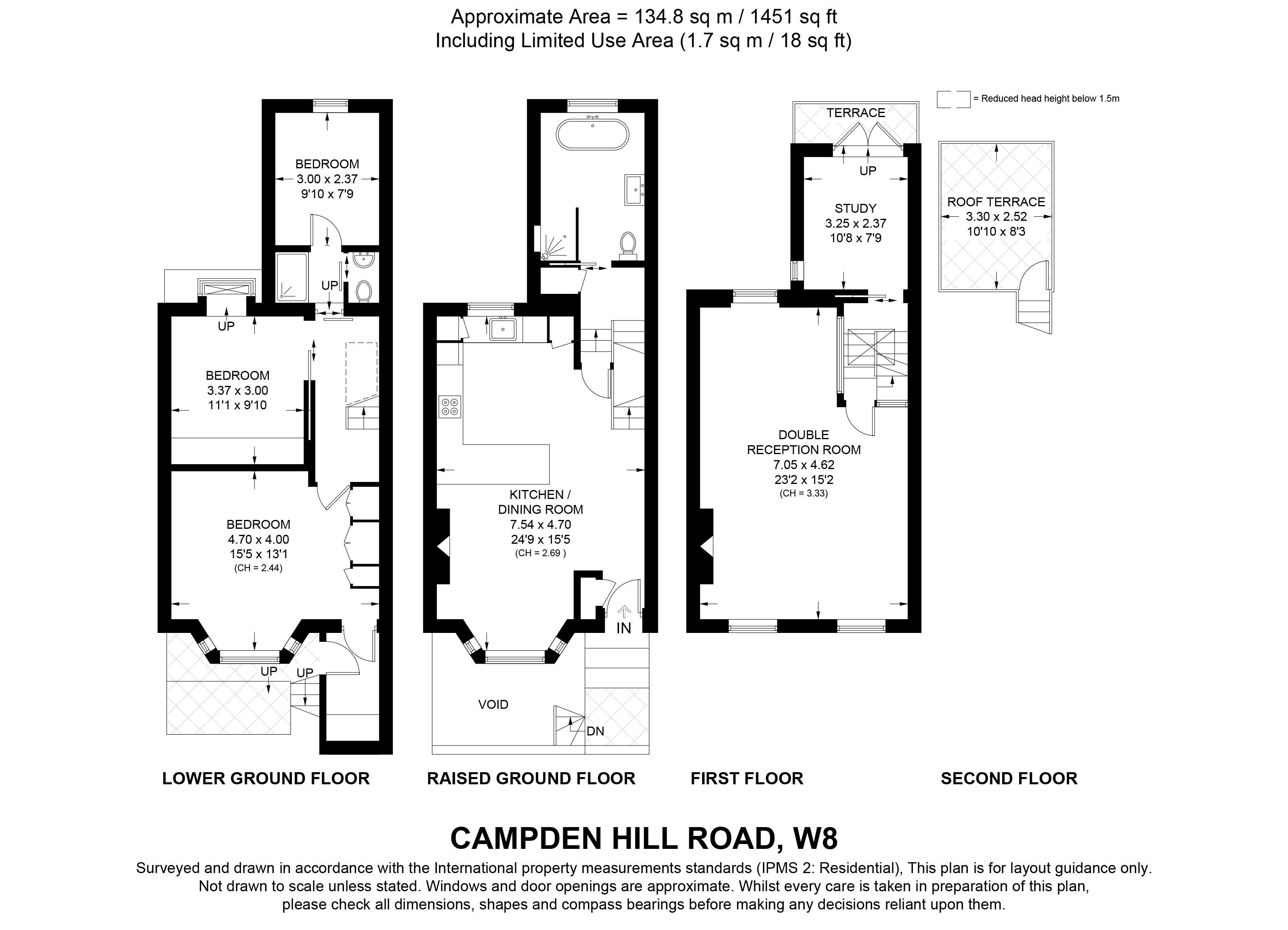170, Campden Hill Road, London floorplan