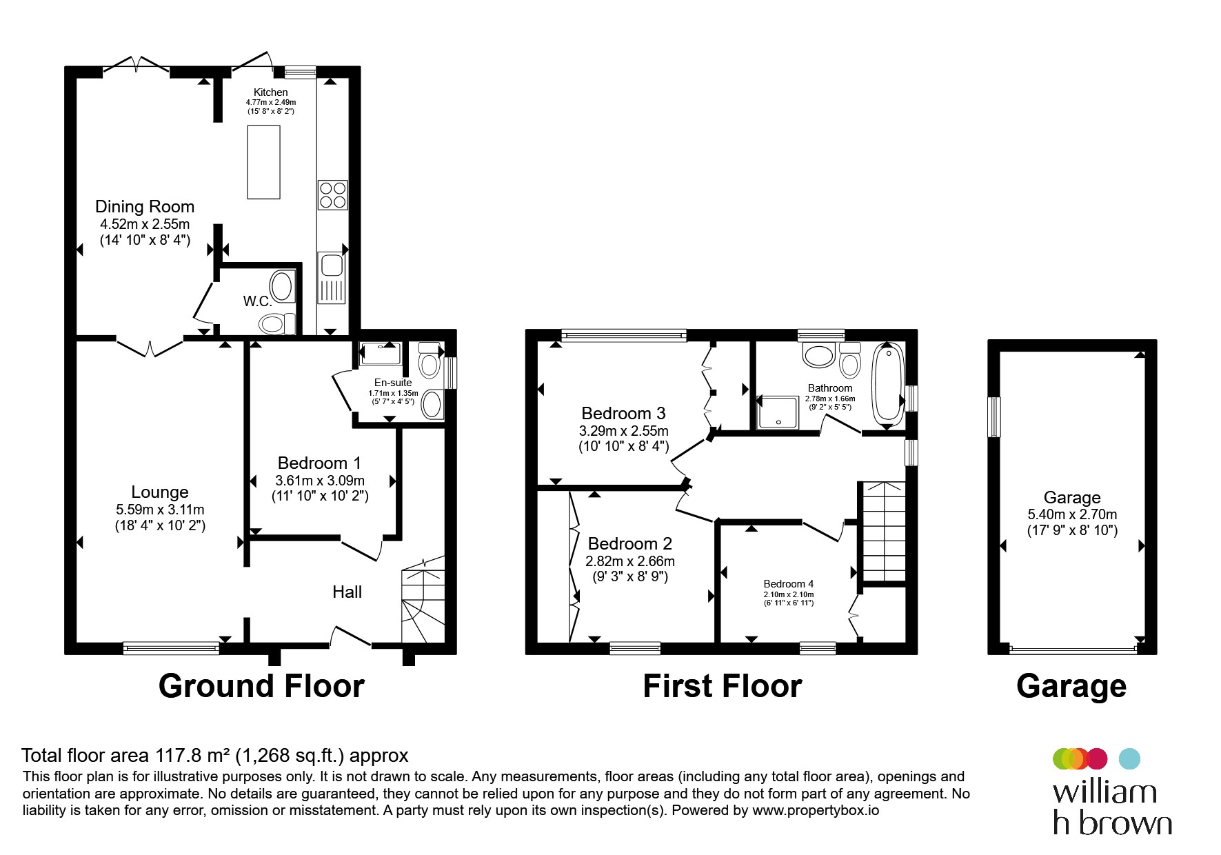3, Deanswood Place, Leeds floorplan