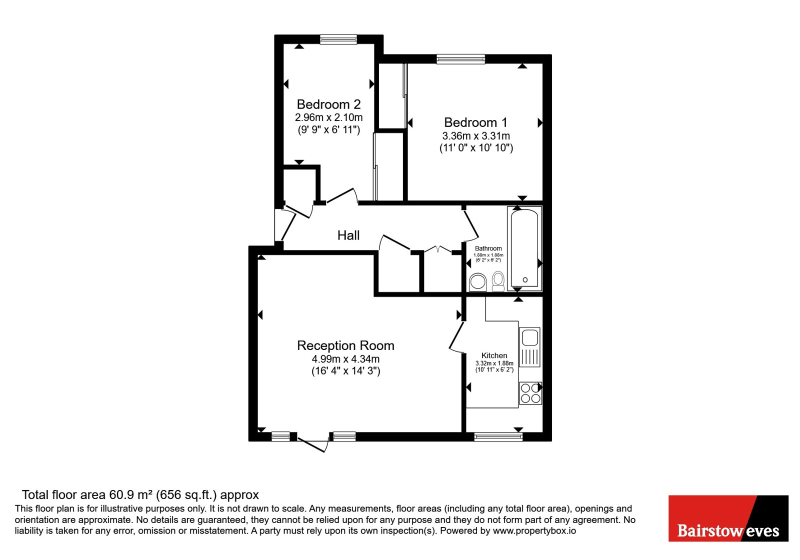 10, Anselm Close, Croydon floorplan