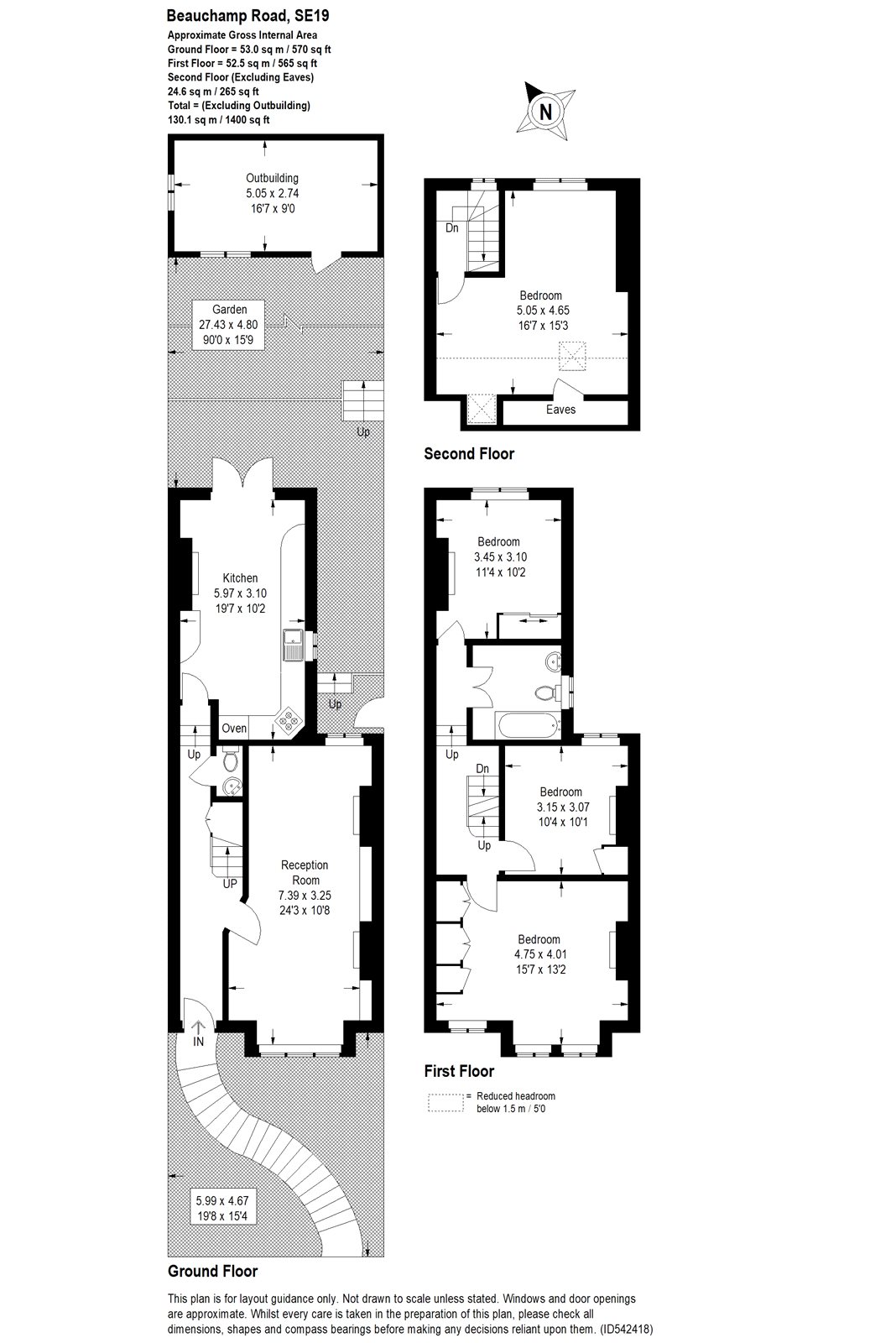 4 Bedrooms End terrace house for sale in Beauchamp Road, London SE19